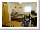 Blick ins Dreibettzimmer Blick ins Dreibettzimmer